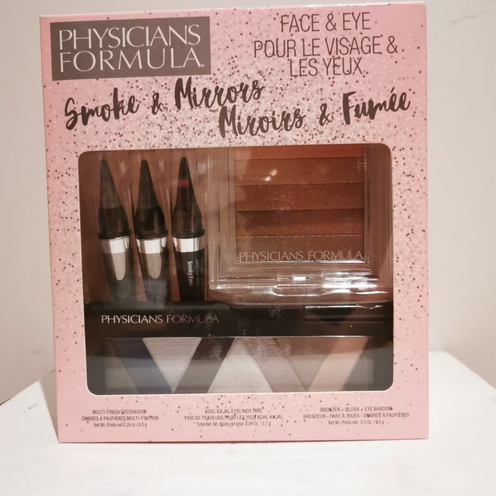 Physicians Formula bundle lot set - 3 Kohl , 1 eyeshadow palette and 1 bronzer